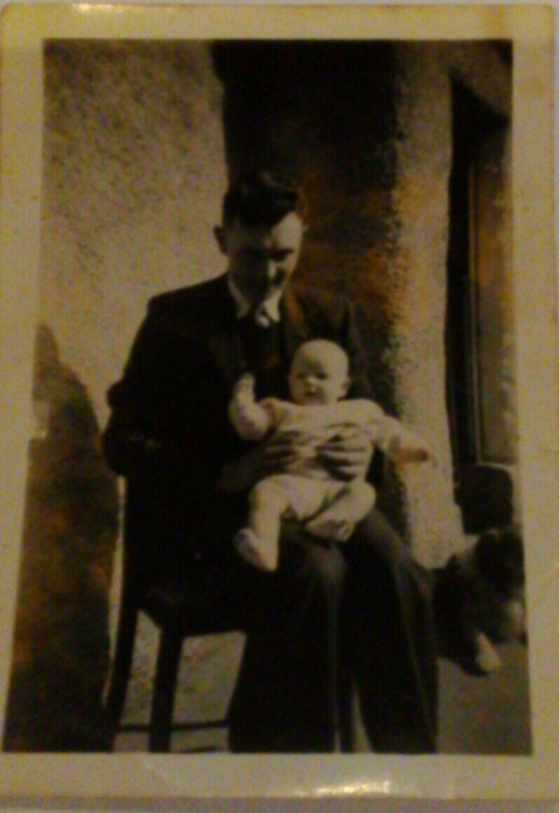 Jackie with his eldest son John