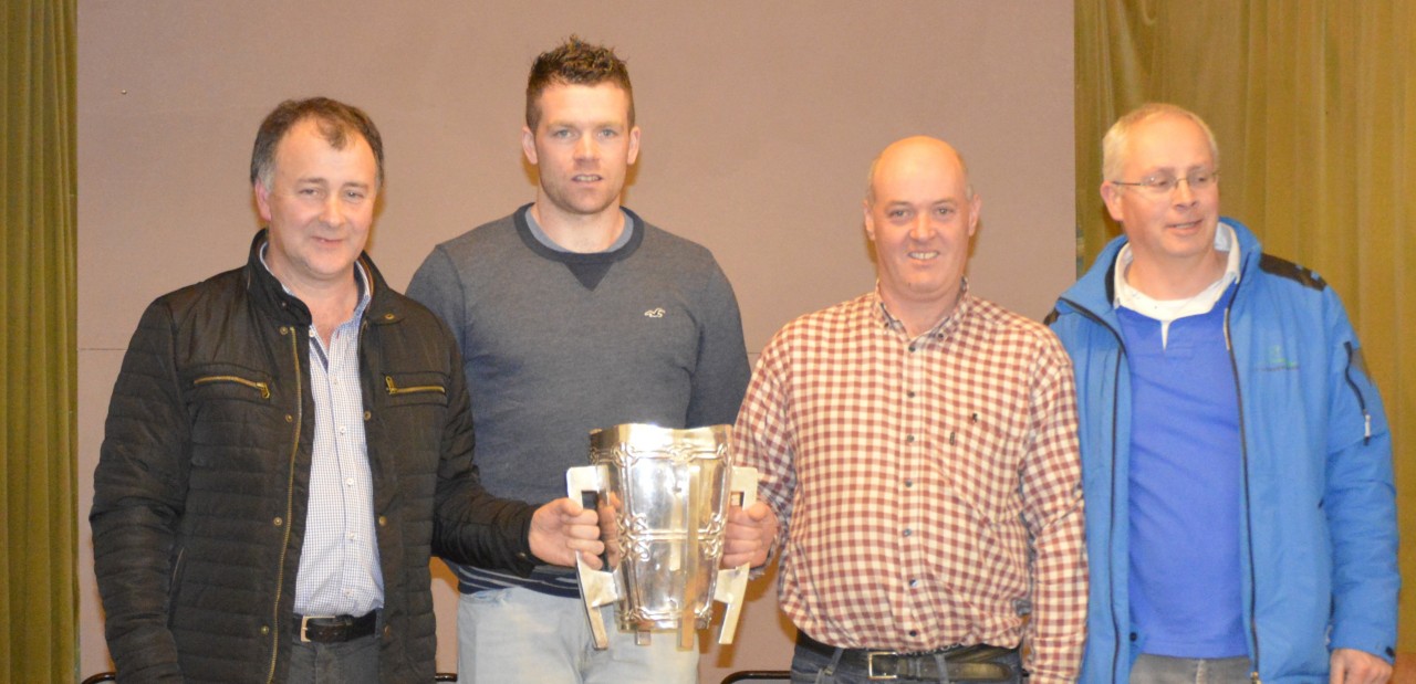 Hopefuls hold the All-Ireland Cup.