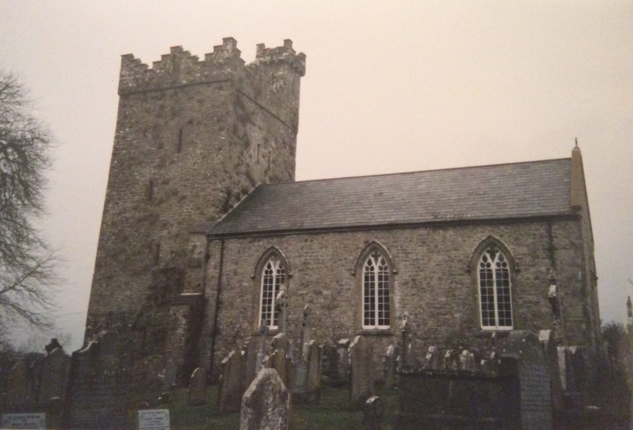Southern View of Ardmayle Church.