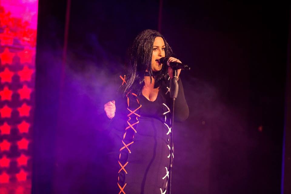 “Breathless” was performed by Andrea Corr (Sandra Coppinger).