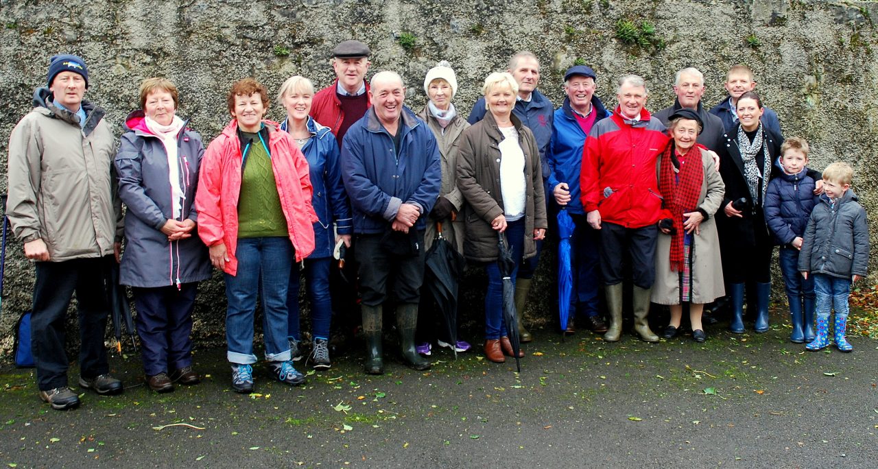 Ardmayle Heritage and Boherlahan-Dualla Historical Society with their supporters and friends continued a long tradition in the parish in walking the Mass Path – 22/10/2017.